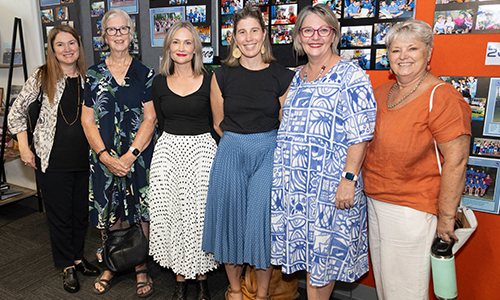 Group of teachers at Gray Primary School