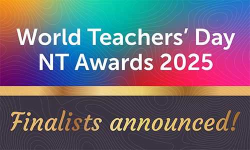 World Teachers’ Day NT Awards finalists announced