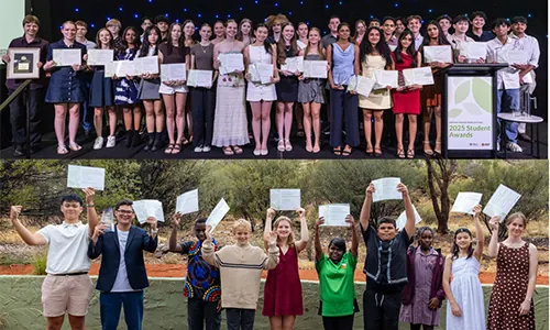Celebrating Territory students at annual NTBOS Awards