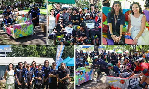Couch races promoting awareness of youth homelessness 