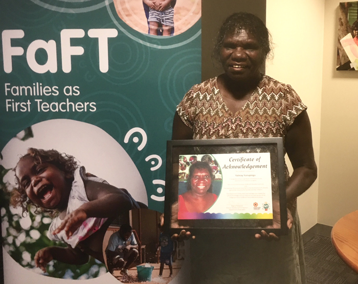 Cultural leader recognised for her contribution to education