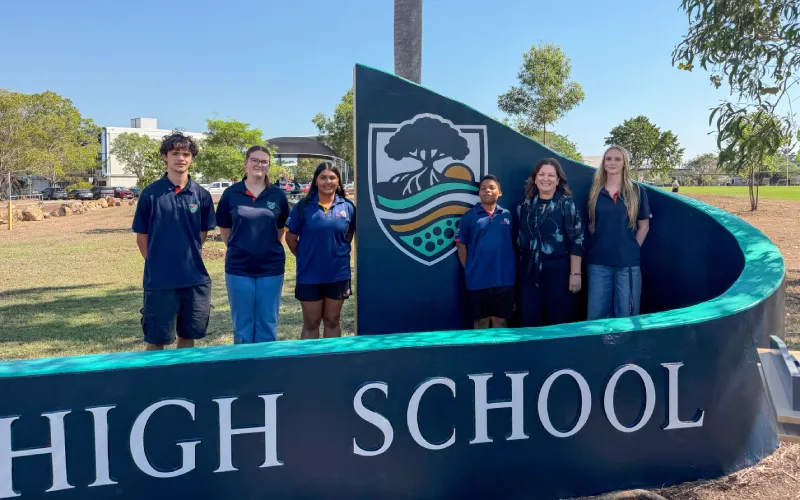 Darwin High School's new look