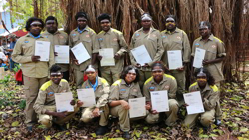 Students at Maningrida graduate