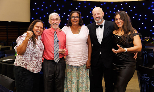 Barunga School principal kicks goals for others with volunteer award
