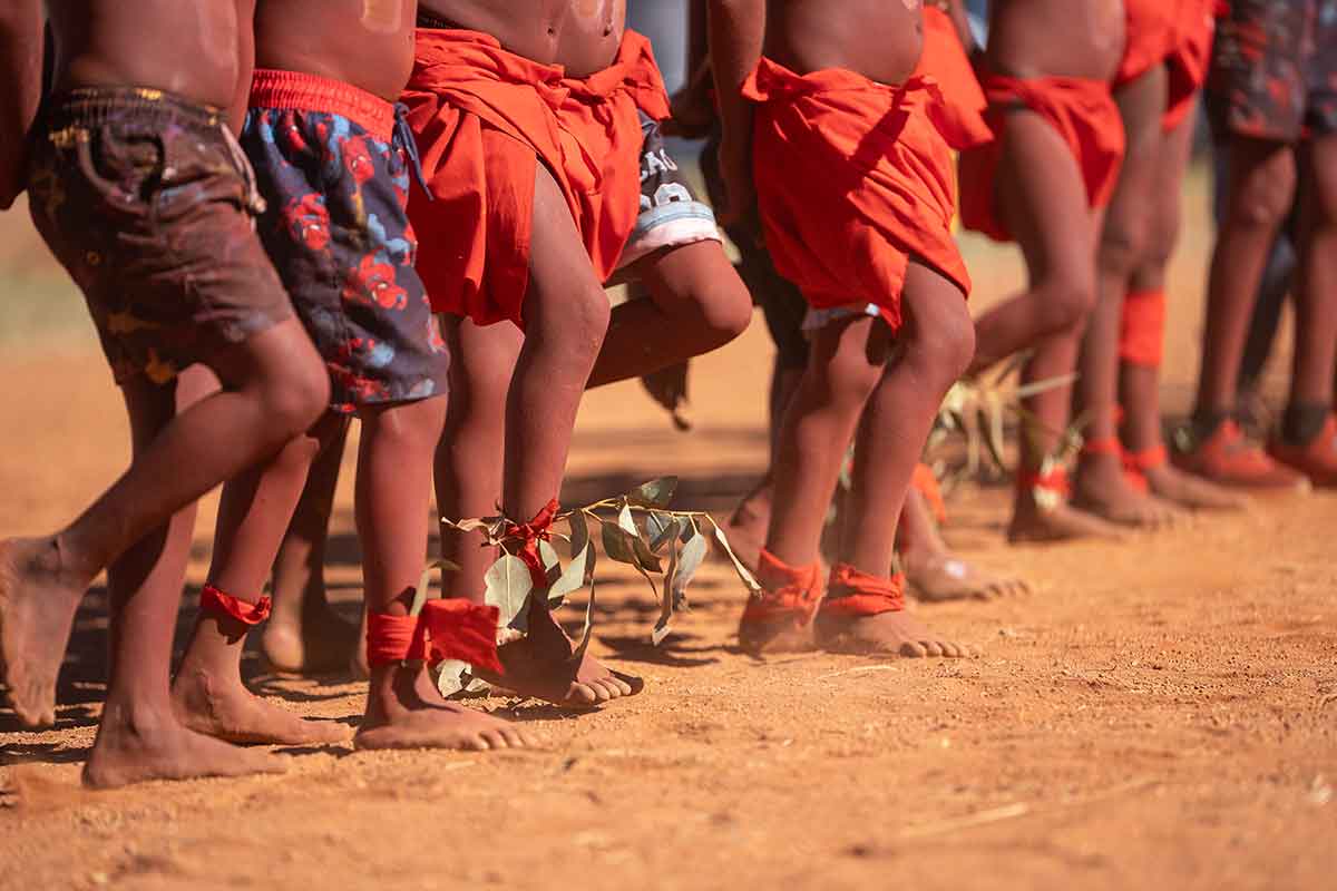 Boys dancing
