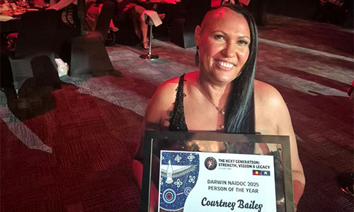 NT music school educator awarded prestigious NAIDOC award
