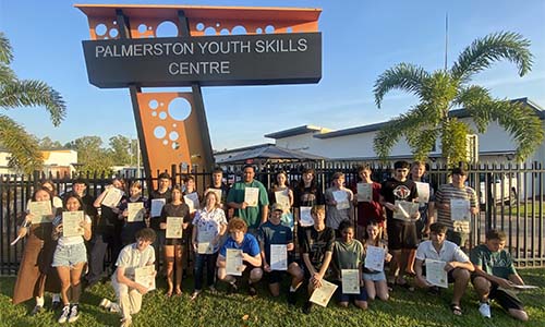 Palmerston Youth Skills Centre celebrates graduate success 